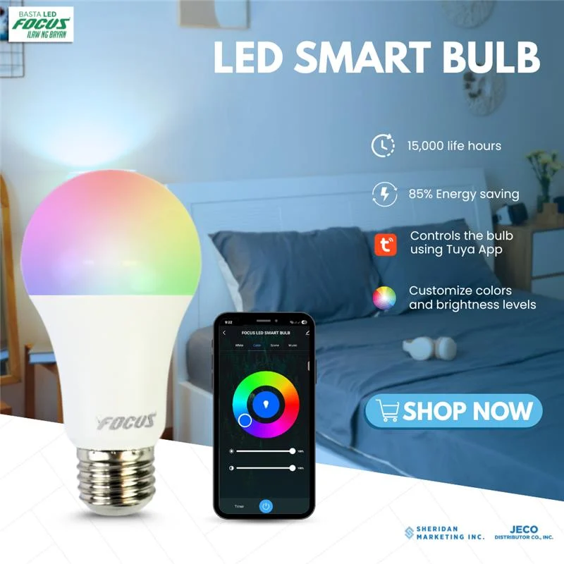Focus Smart Bulb 9 watts - Image 2