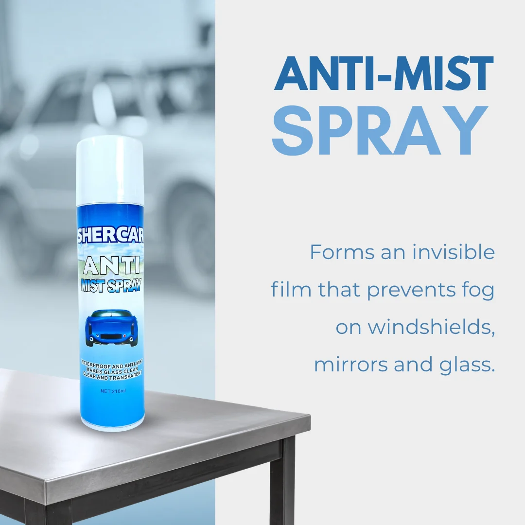 Shercar Anti Mist Spray 218ml - Image 2