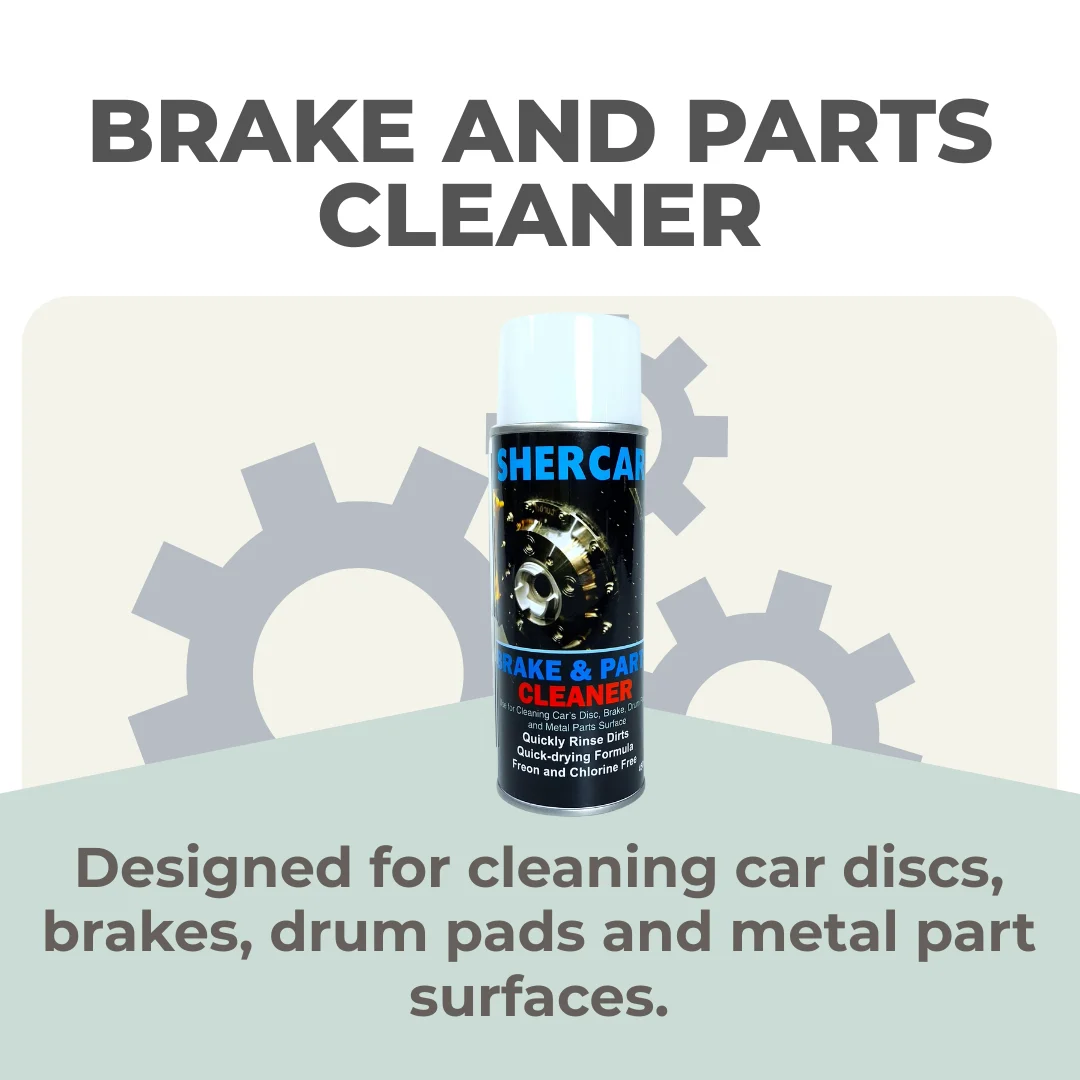 Shercar Brake & Parts Cleaner 420ml - Image 2