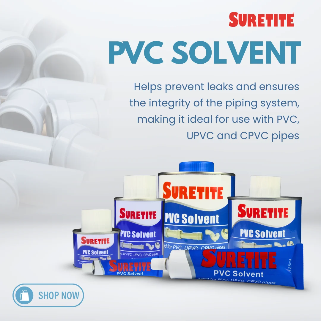 Suretite PVC Solvent Glue - 500ml - Image 2