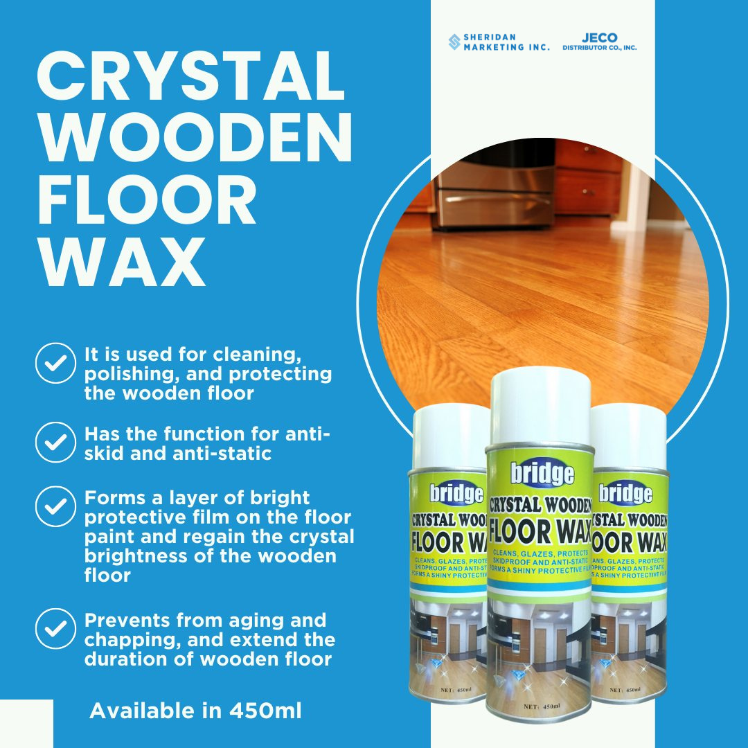 Bridge Crystal Wooden Floor Wax - Image 2