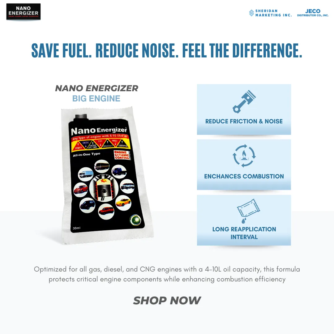 Nano Energizer Engine Ceramic Coating Solution - Big Engine - Image 2