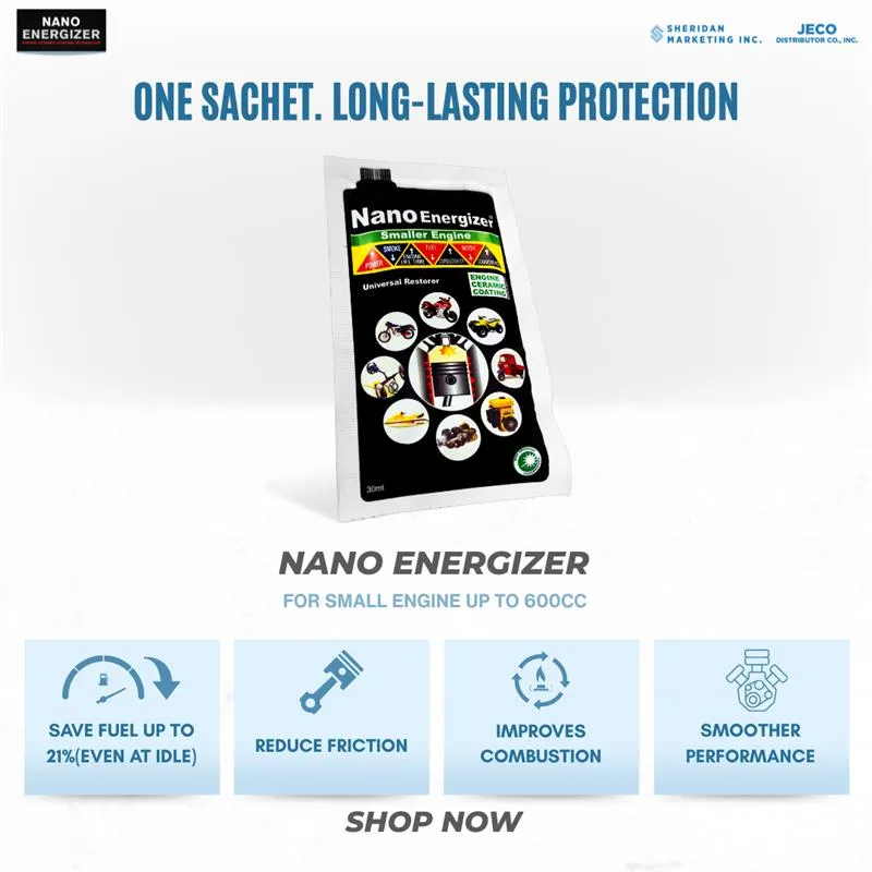 Nano Energizer Engine Ceramic Coating Solution - Small Engine - Image 2