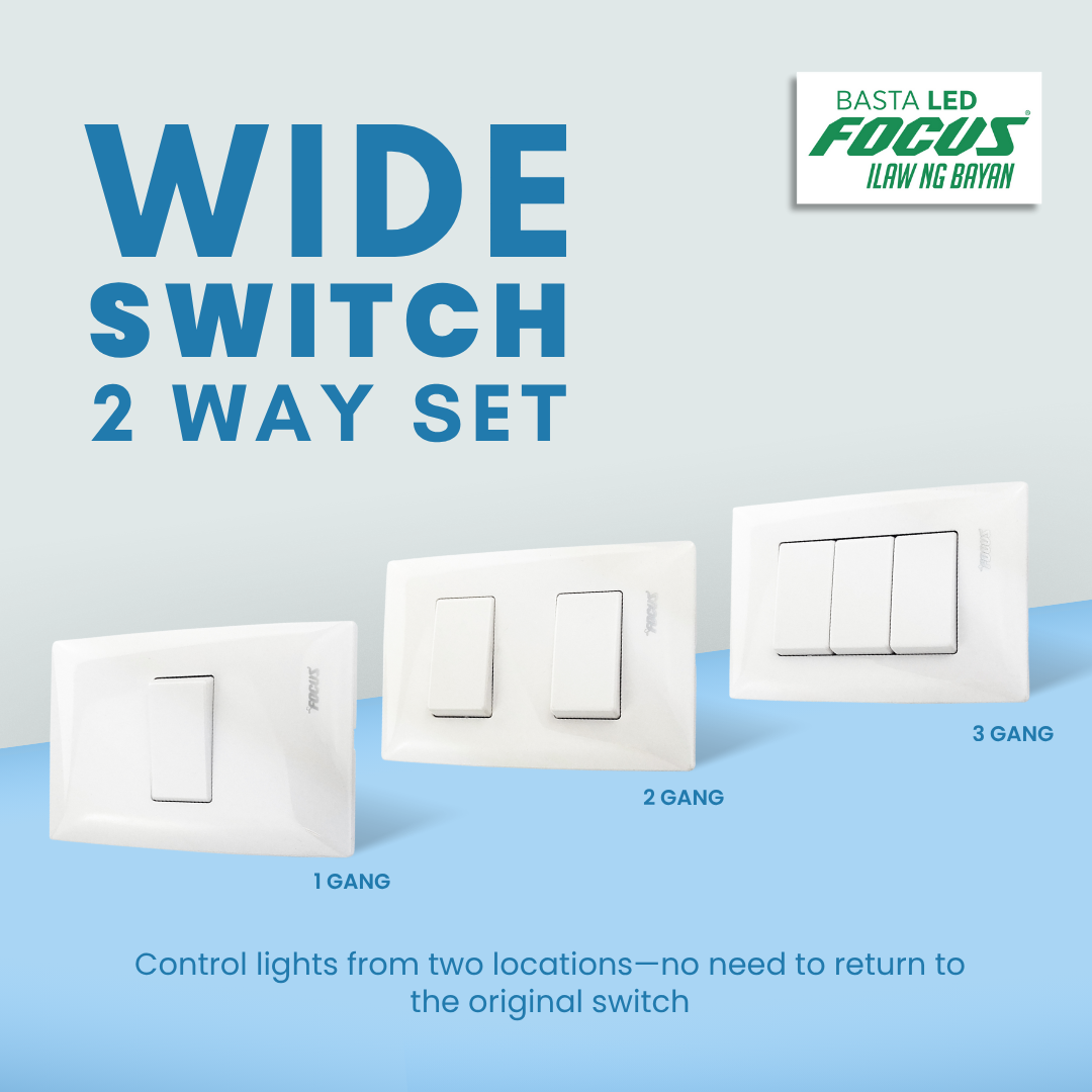 Focus Wide Switch 2-way Set