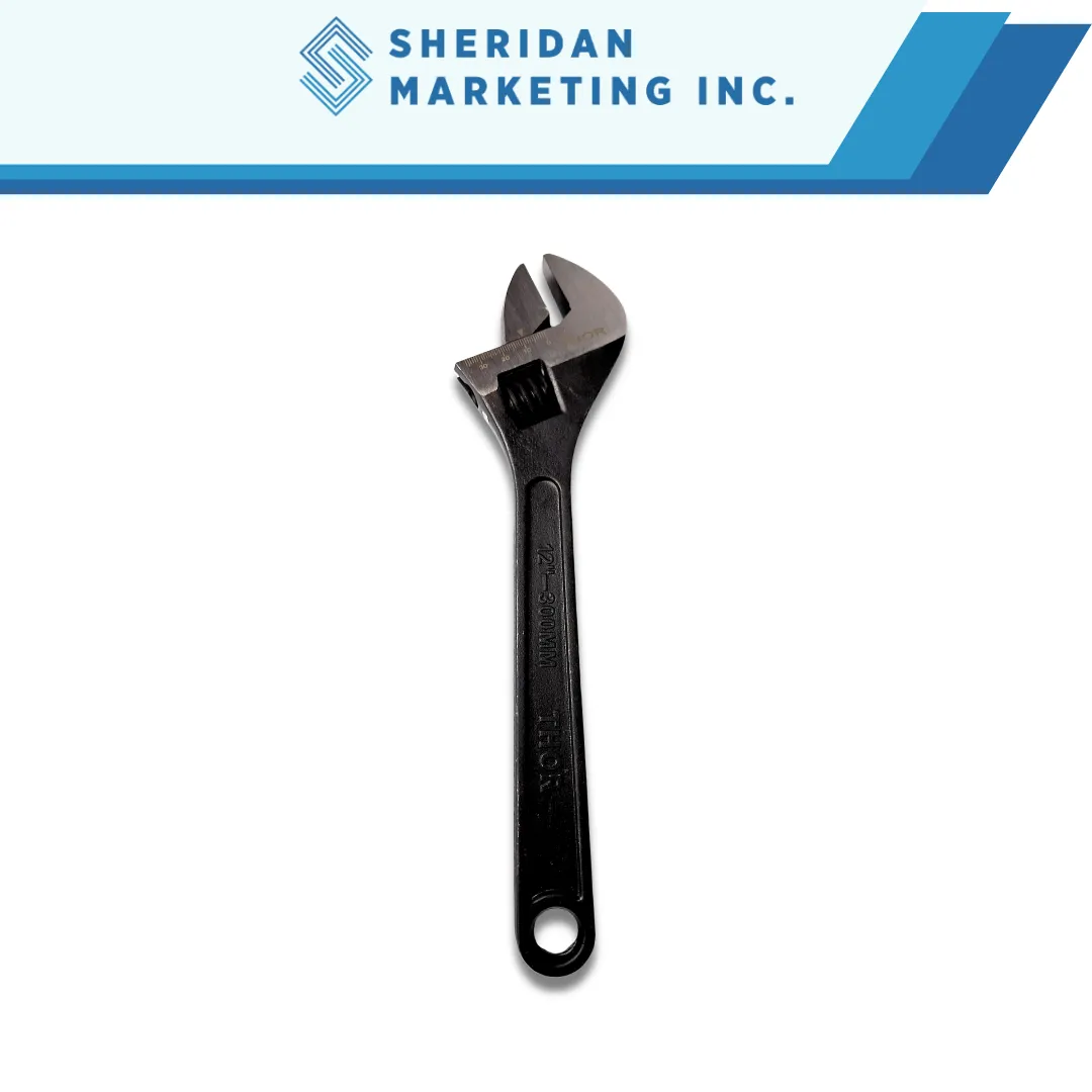 Adjustable wrench black