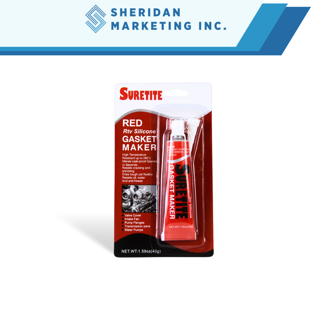 Suretite RTV Gasket Maker Red 45g