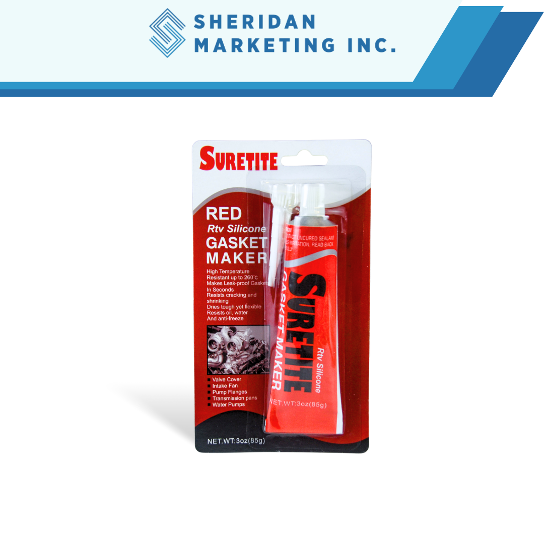 Suretite RTV Gasket Maker Red 85g