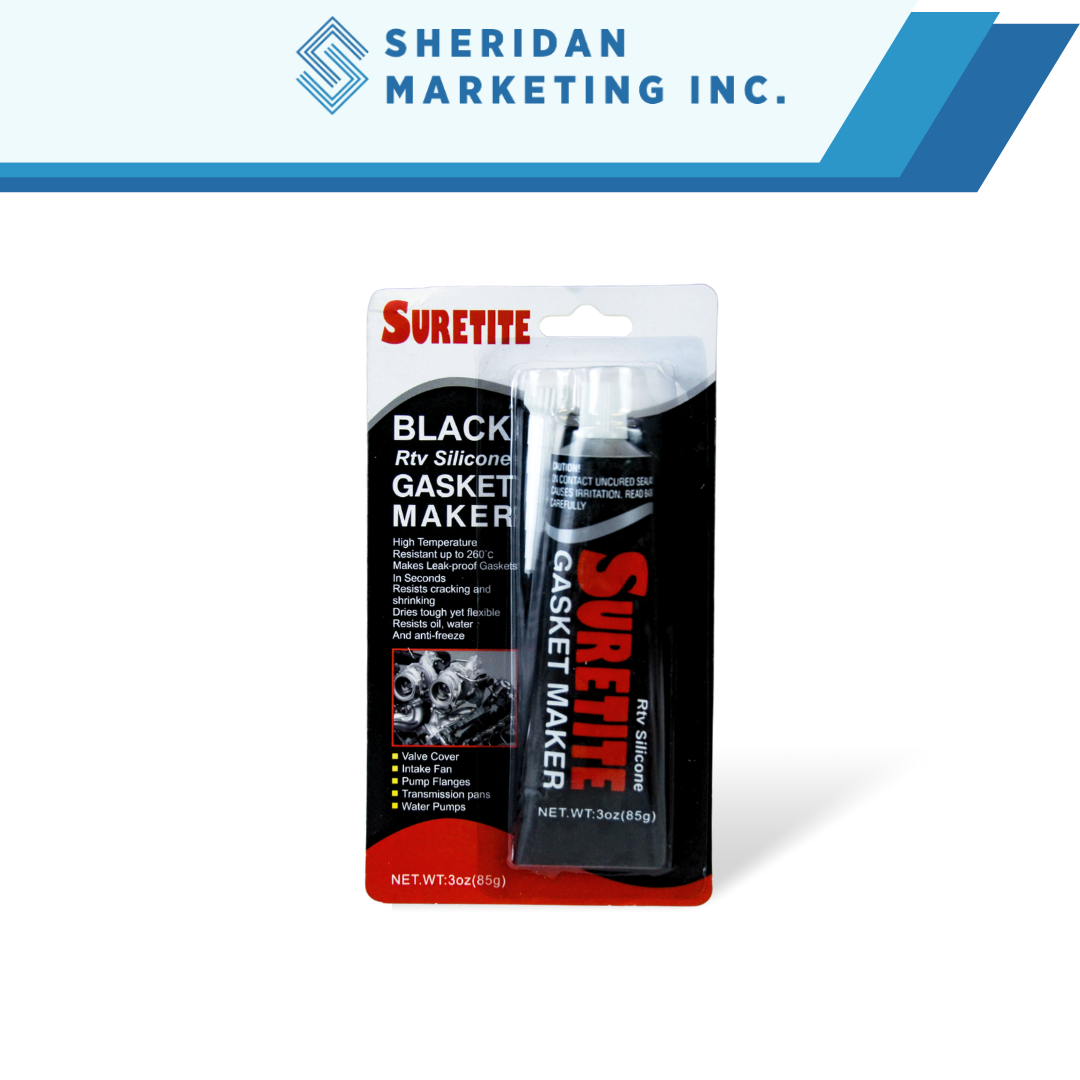 Suretite RTV Gasket Maker Black 85g