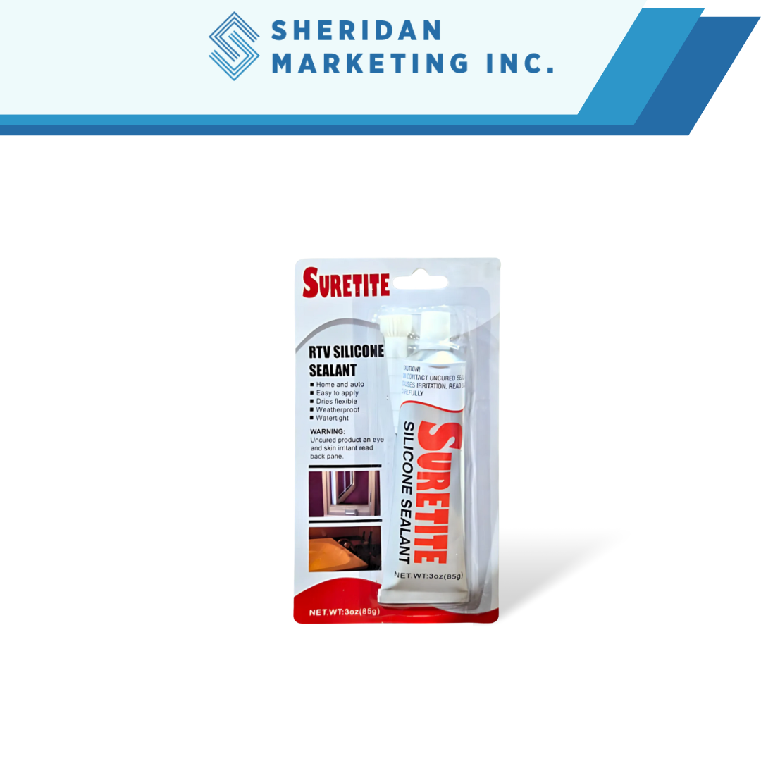 Suretite Silicone Sealant Clear 85g