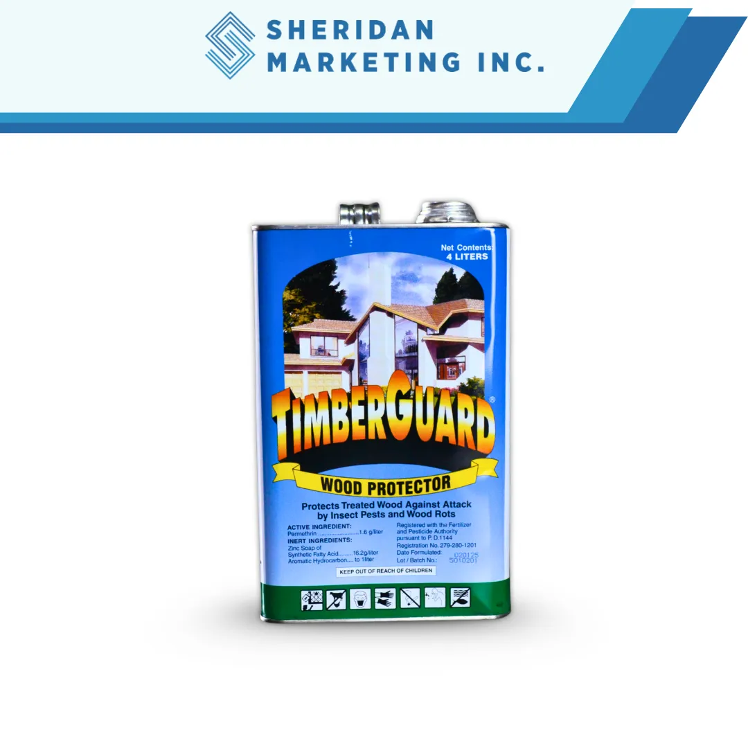 Timberguard Wood Protector Clear 4L