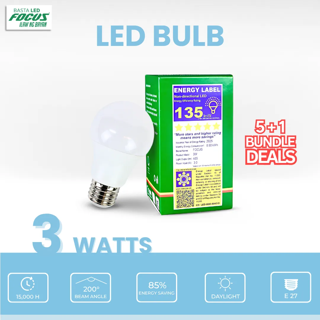 Focus LED Bulb Daylight