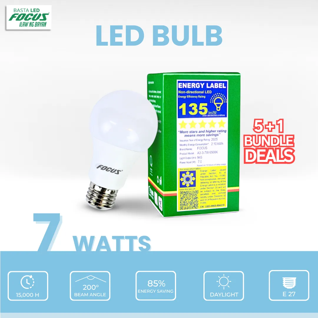 LED Bulb Daylight 7 watts