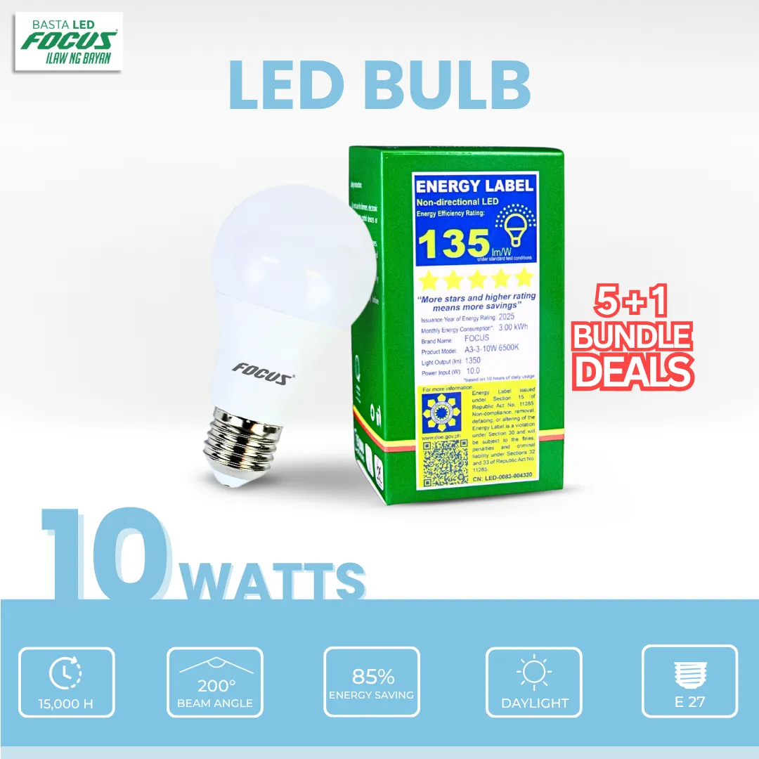 LED Bulb Daylight 10 watts