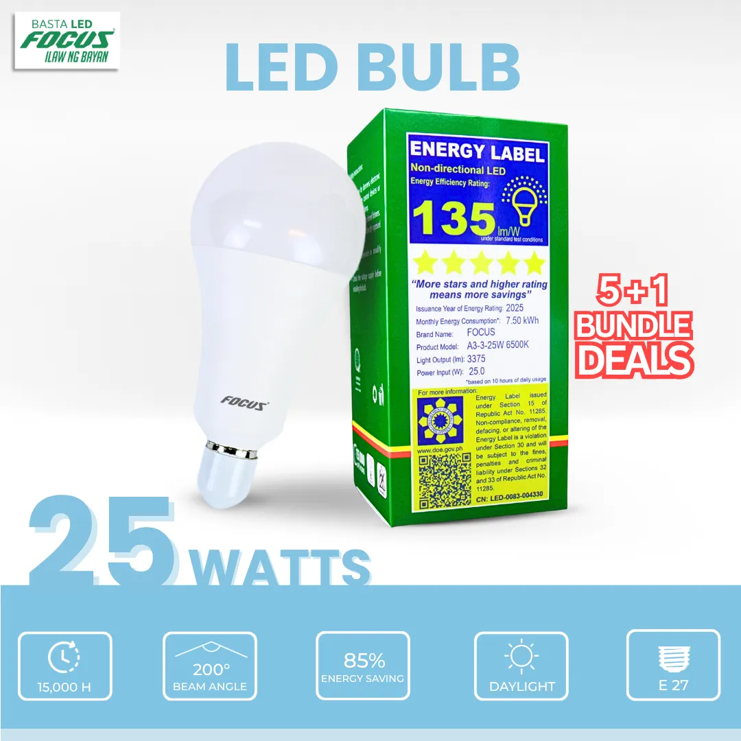LED Bulb Daylight 25 watts