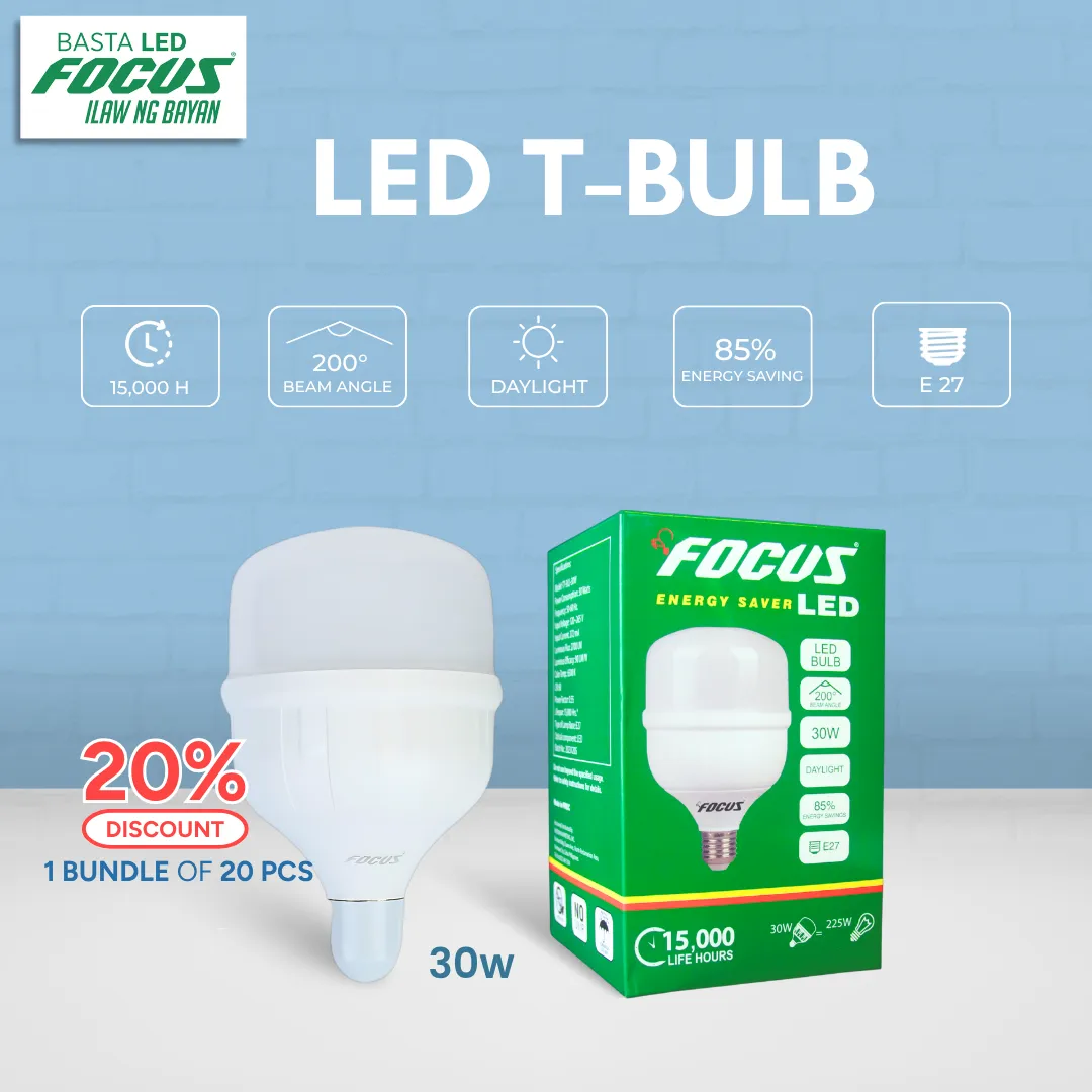 T-Bulb Daylight 30 watts