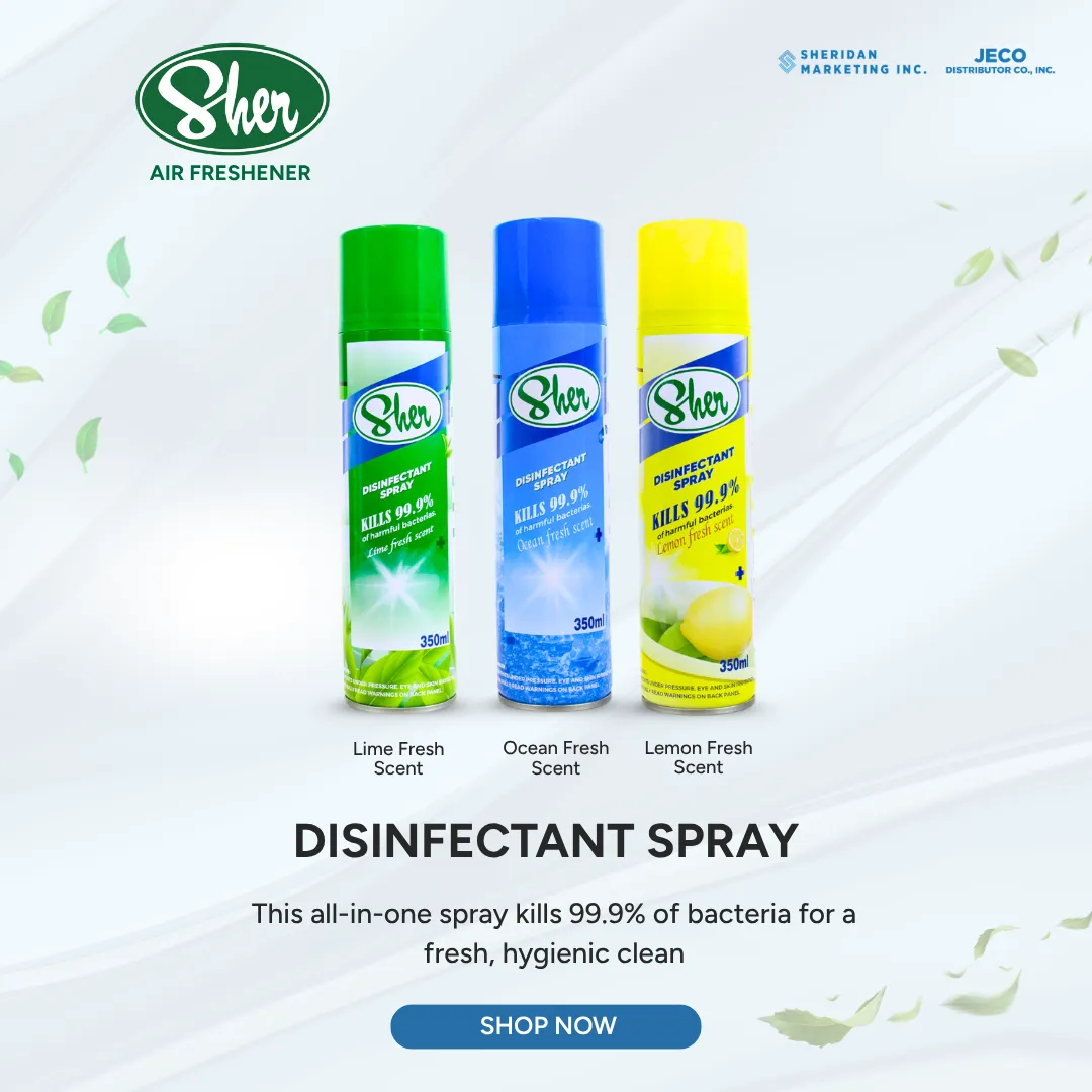 disinfectant spray
