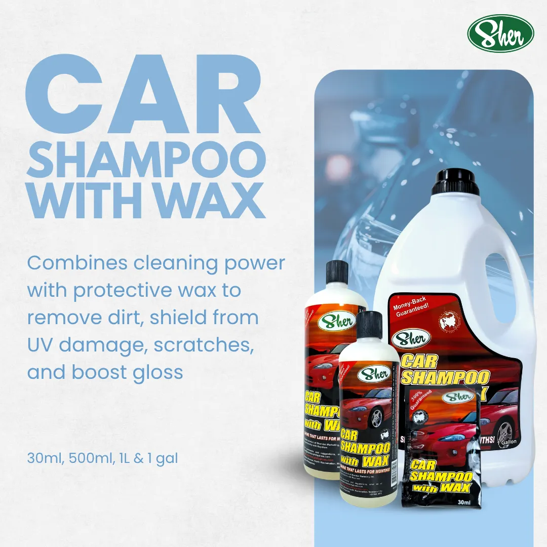 Car Shampoo with wax