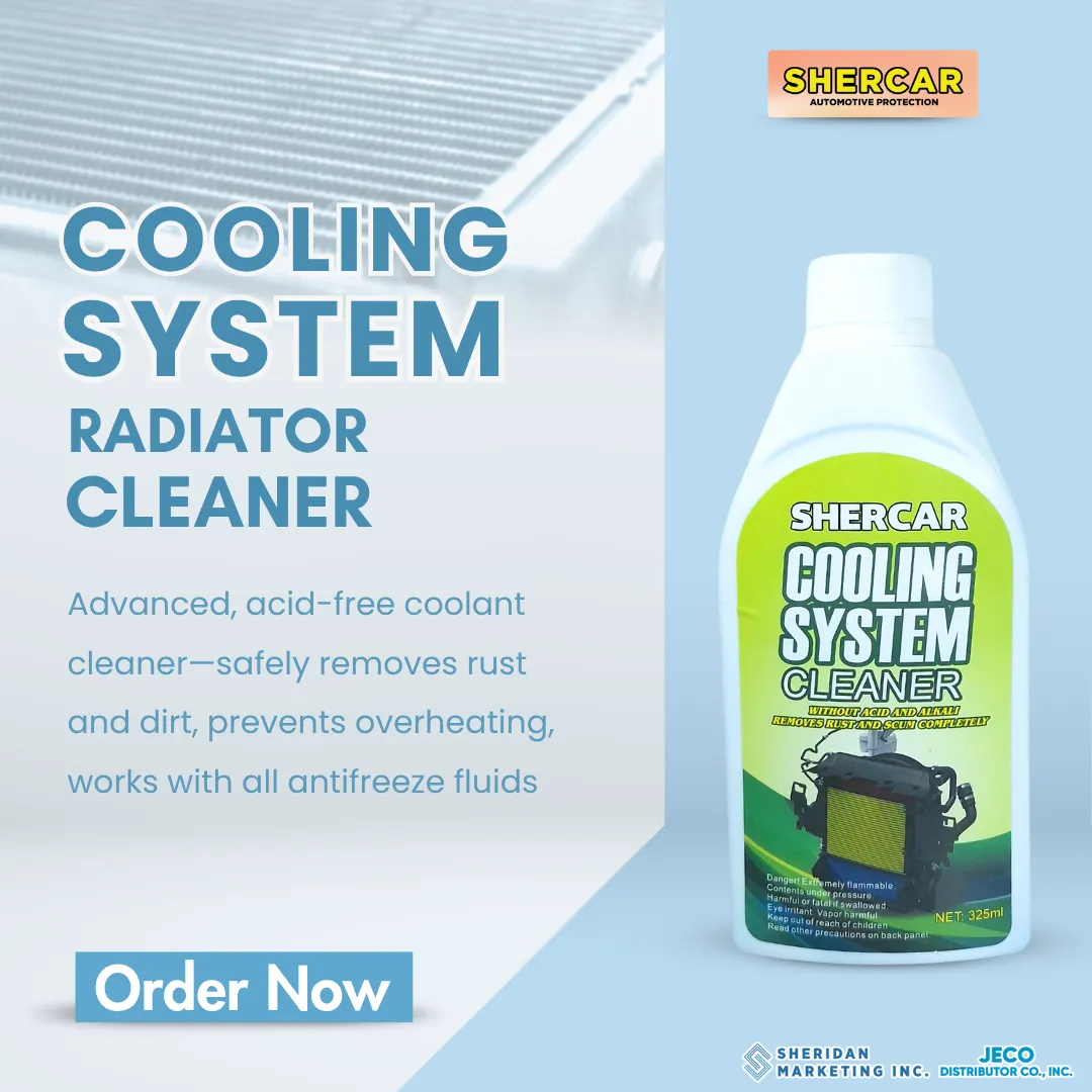 Shercar Cooling System - Radiator Cleaner 325mL