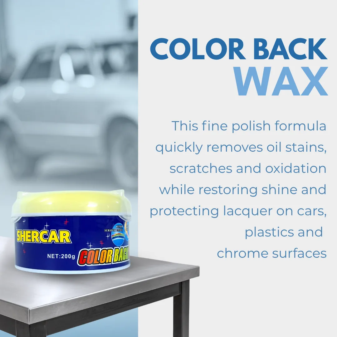 Shercar Color Back Wax