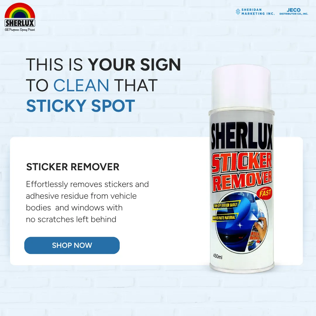 Sherlux Sticker remover