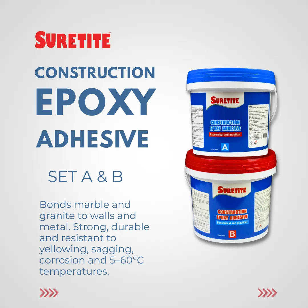 Suretite Construction Epoxy Adhesive 4.5 kg 2 sets